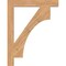 Ekena Millwork Westlake Block Smooth Bracket, Western Red Cedar, 3 1/2"W x 28"D x 36"H BKT04X28X36WTL05SWR - alternate 3